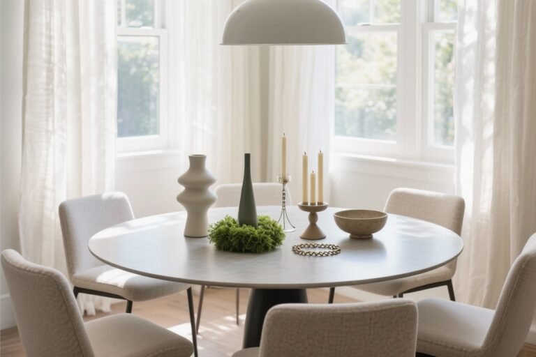 5 Chic Dining Table Centerpieces That Don’t Take up Space (but Look Luxe)