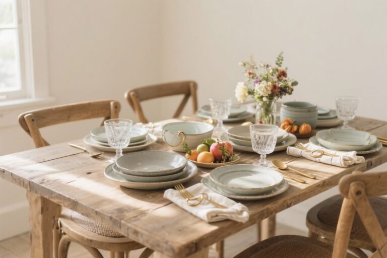 How to Build a Dinnerware Set That Looks Designer (on a Budget) and Wows Guests