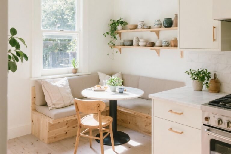 How to Incorporate a Dining Area in a Small Kitchen Without Sacrificing Style