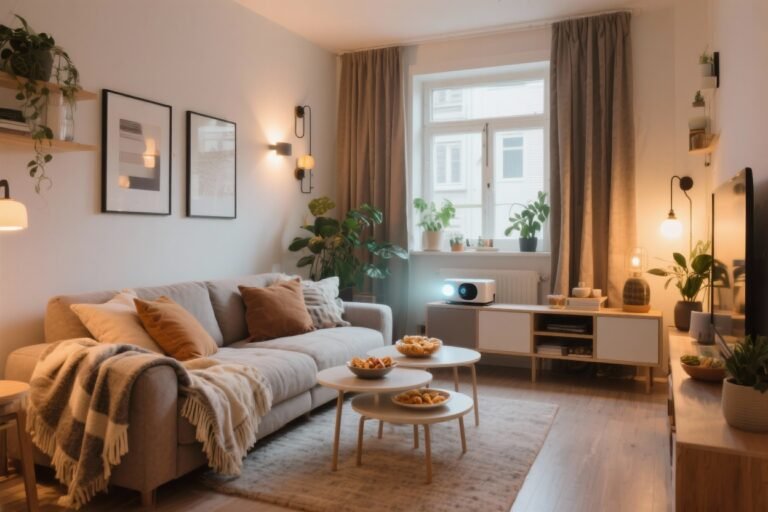 10 Small Apartment Living Room Ideas for Movie Nights You’ll Want to Copy