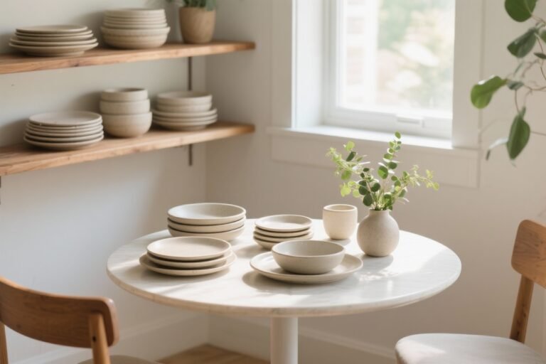 Dinnerware for Small Spaces: Stackable & Multi-functional Sets You’ll Actually Love