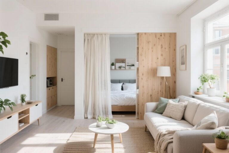 How to Create a Guest Bedroom in a Studio Apartment Without Losing Your Mind