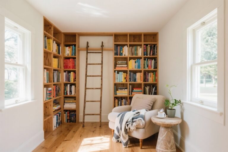 7 Fresh Ways to Create a Small Space for a Home Library