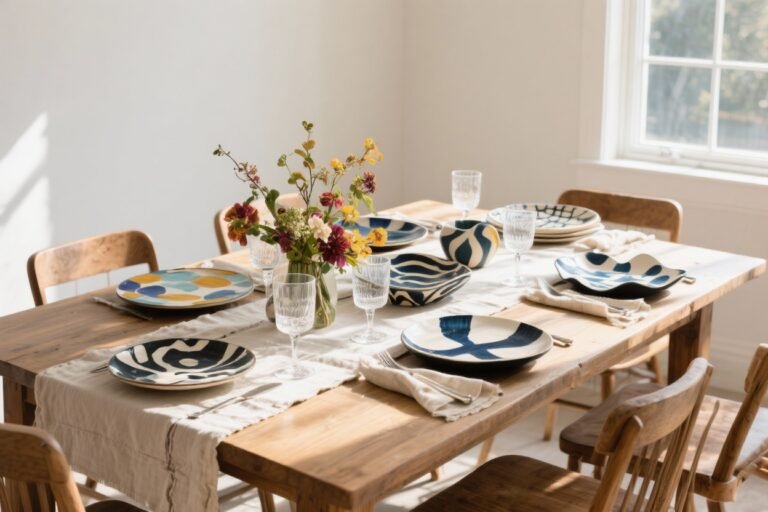 How to Elevate Your Table With Statement Plates That Steal the Show