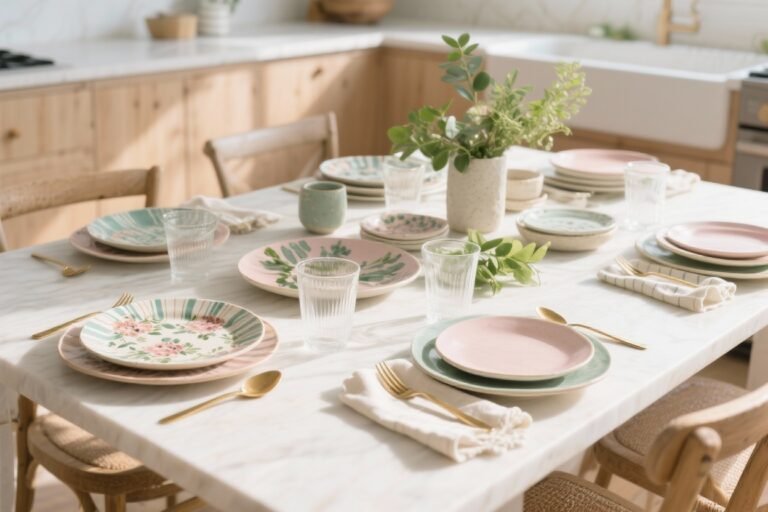 How to Mix & Match Dinnerware Without Looking Messy (and Totally Nailed)