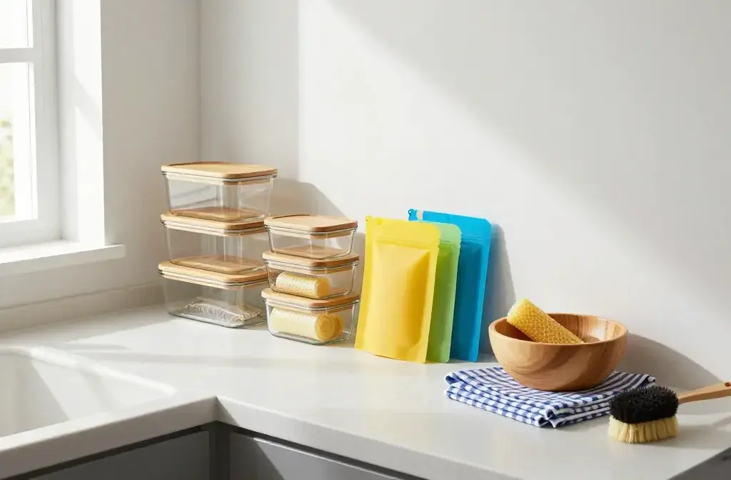 Sustainable Swaps for the Kitchen: Reducing Plastic and Clutter Now