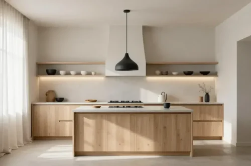 Japandi Kitchen: Blending Scandinavian Light with Japanese Wabi-Sabi Done Right