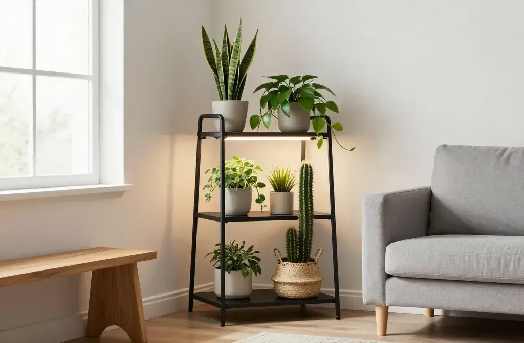 Creating a Dedicated "Plant Corner" That Doesn'T Take Over Your Living Room That Wows