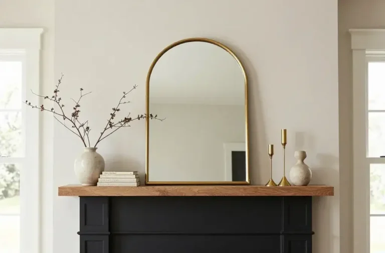 Steal This: the "5-Item" Mantel Styling Formula for Any Season