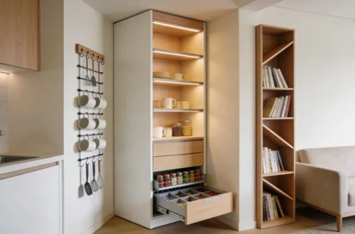 Genius Slim Storage Solutions for Awkward Narrow Spaces
