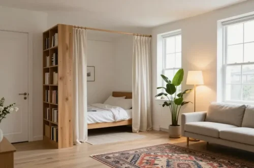How to Make a Studio Apartment Bedroom Feel Separate (Without a Wall) Secrets