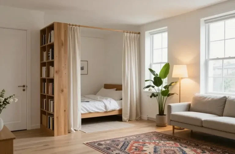 How to Make a Studio Apartment Bedroom Feel Separate (Without a Wall) Secrets